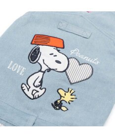 PET PARADISE スヌーピー ライトデニム オーバーオール 中型犬 大型犬