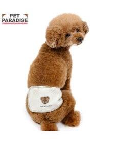 PET PARADISE ペットパラダイス くまちゃん 刺繍 マナーベルト 小型犬