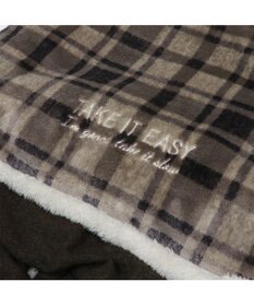 PET PARADISE ペットパラダイス 筒形寝袋 遠赤外線 《チェック柄》 35×50cm