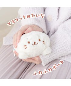 Mother garden しろたん マルチポーチ 《のんびり顔》 単品