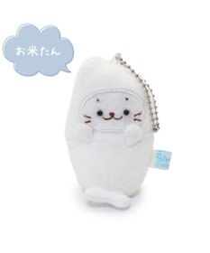 Mother garden しろたん 白いもの マスコットキーホルダー 《お米たん》 単品