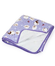 Mother garden しろたん 敷パッド 《シマエナガ》 100×200cm