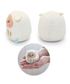 Mother garden しろたん 手のり ちりめん だるま マスコット ちびちびマスコット 8cm 【単品】