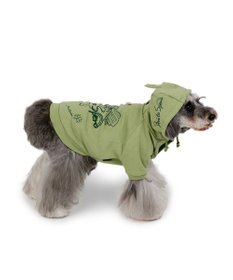 PET PARADISE ペットパラダイス Mai Kuraki ベニート パーカー 《オリーブ》 小型犬