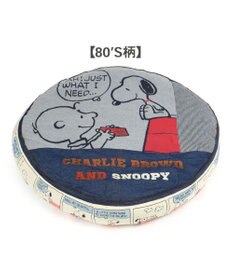 PET PARADISE スヌーピー  丸型クッション用 替えカバー 大《８０’Ｓ柄》 L