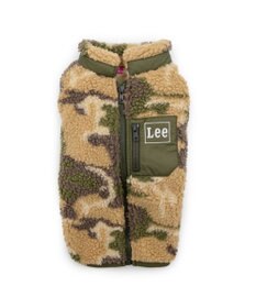 PET PARADISE Lee カモフラージュ ボアベスト  中型犬 大型犬