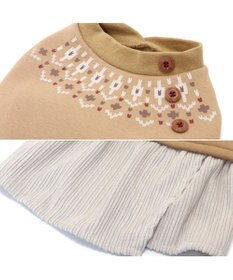 PET PARADISE ノルディック柄 ワンピース《ブラウン》 小型犬