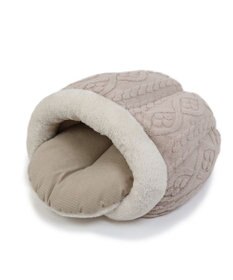 PET PARADISE ペットパラダイス ドーム寝袋 遠赤外線 《アラン柄》