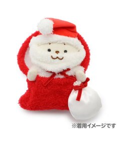 Mother garden しろたん ついてきちゃうしろたん マスコット 着せ替え服  《サンタ おでかけセット》
