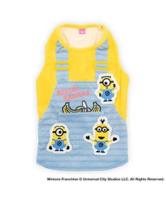 PET PARADISE ミニオン エコメイド オーバーオール風 タンクトップ 中型犬 大型犬