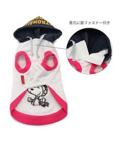 PET PARADISE スヌーピー 反射パーカー アストロノーツ 《ホワイト》 中型犬