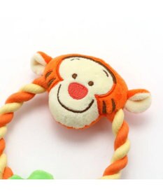 PET PARADISE ディズニー くまのプーさん ロープ おもちゃ 《プーさん/ピグレット/ティガー》