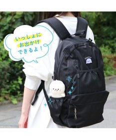 Mother garden しろたん ついてきちゃう ぬいぐるみ キーホルダー 《ぺろりついたん》