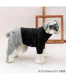 PET PARADISE J.PRESS ちどり柄 パンツつなぎ 小型犬