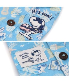 PET PARADISE スヌーピー 接触冷感 背中開き リゾートシャツ 中型犬