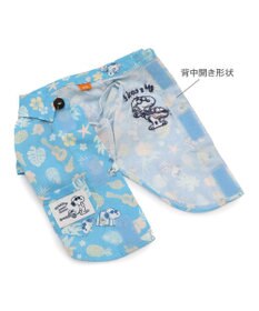 PET PARADISE スヌーピー 接触冷感 背中開き リゾートシャツ 中型犬