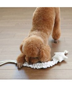 PET PARADISE ペットパラダイス 引っ張り トイ 《雲/星》