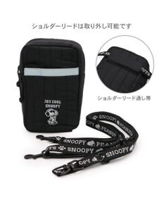 PET PARADISE スヌーピー ショルダーポーチ付き リード ４S～S  小型犬