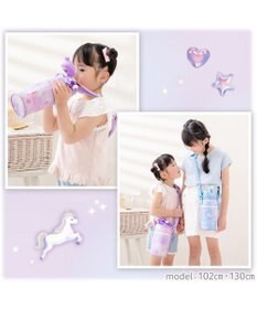 Mother garden マザーガーデン ユニコーン ポケット付き水筒カバー 《ぷっくり柄》