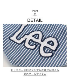 PET PARADISE Leeクールネック ヒッコリー バンダナ《保冷剤付き》 【中型犬】