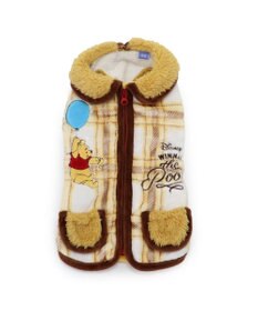 PET PARADISE ディズニー くまのプーさん 背開き ベスト 《 風船柄》 小型犬