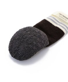 PET PARADISE 犬 靴 靴下 フィットシューズ 【ＳＳ】 《グリーン / ブラウン》