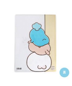 Mother garden しろたん A4クリアファイル 3点セット 《顔ぼんつみつみ/数学/みんなでぴょこ》