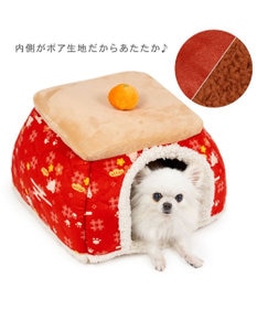 PET PARADISE ペットパラダイス こたつ ハウス 《千鳥柄》 M