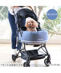 PET PARADISE ペットパラダイス クール カートクッション  《ストライプ柄》