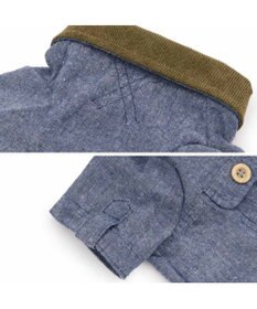 PET PARADISE ペットパラダイス コーデュロイ襟 シャツ 小型犬