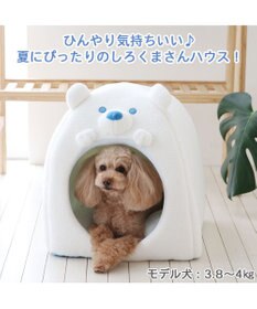 PET PARADISE ペットパラダイス しろくま 接触冷感 クール ハウス  (38×38cm)