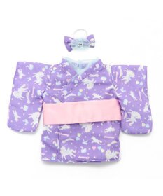 Mother garden マザーガーデン うさももMサイズ 着せ替え用お洋服 《夢見るユニコーン柄浴衣》