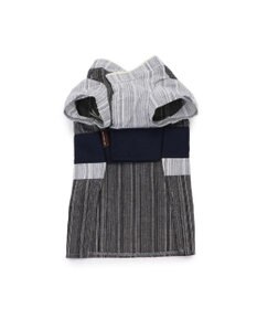 PET PARADISE ペットパラダイス 黒白 浴衣 とんぼ刺繍 小型犬