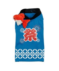 PET PARADISE ペットパラダイス お祭り法被 《金魚》 中型犬 大型犬