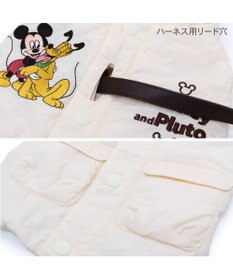 PET PARADISE ディズニー ミッキーマウス 遠赤外線 軽量ふわ ベスト 小型犬