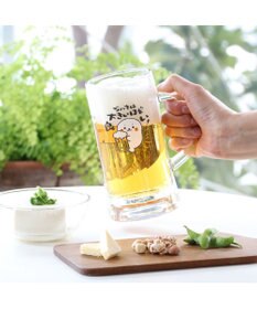 Mother garden しろたん ジョッキ 大 640mL 《大きいほど良い 重くて持てません柄》