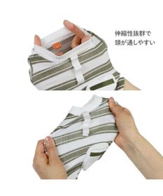 PET PARADISE ペットパラダイス 縞のびのびリブＴシャツ 小型犬