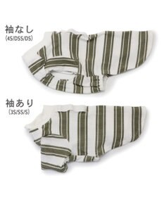 PET PARADISE ペットパラダイス 縞のびのびリブＴシャツ 小型犬