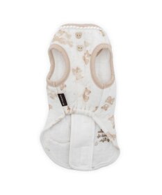 PET PARADISE ペットパラダイス くまちゃん 仲良し柄 ふわりとキルトベスト小型犬