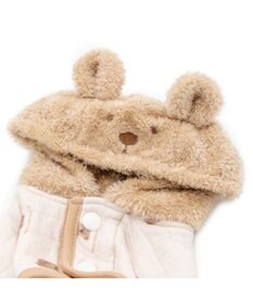 PET PARADISE ペットパラダイス くまちゃん ふわりとキルト ポンチョ 小型犬