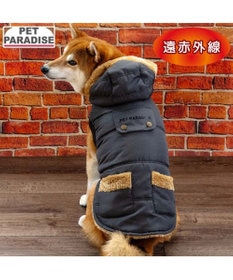 PET PARADISE ペットパラダイス 防寒フード付コート 中型犬 大型犬