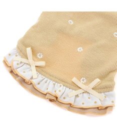 PET PARADISE ペットパラダイス  ペティヒート プレミアム Tシャツ 《花刺繍柄》 中型犬 大型犬