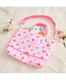 Mother garden マザーガーデン 野いちご 通園・通学バッグ 3点セット 《スケッチ柄》