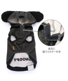 PET PARADISE スヌーピー 50s スヌーピーパーカー 《ブラック》 中型犬 大型犬
