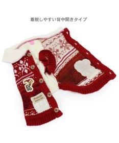 PET PARADISE スヌーピー スケート ニット 《レッド》 中型犬 大型犬