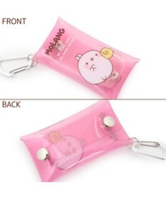 Mother garden マザーガーデン MOLANG モラン カラビナ付クリアポーチ