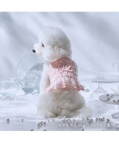 PET PARADISE cherircouture シャーリング キャミソール 《ピンク》 小型犬