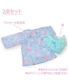 Mother garden マザーガーデン 2024 ワンピース 浴衣 《ユニコーン ミルキーウェイ柄》 100/110/120/130/140