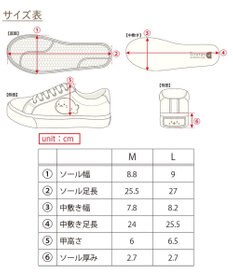 Mother garden しろたん キャンバススニーカー 《Mサイズ23.0～23.5cm/Lサイズ25.0～25.5cm》
