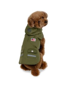 PET PARADISE J.PRESS 撥水 フード付きベスト 小型犬